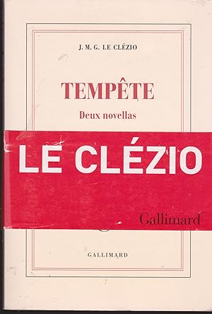 Seller image for Tempete Deux novellas for sale by Libreria Tara