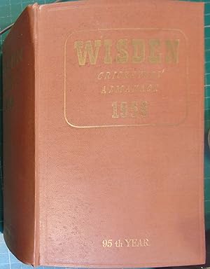 Seller image for Wisden Crickers' Almanack 1958. 95th Edition for sale by Hanselled Books