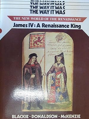 Imagen del vendedor de James IV: A Renaissance King (Way It Was) a la venta por Hanselled Books