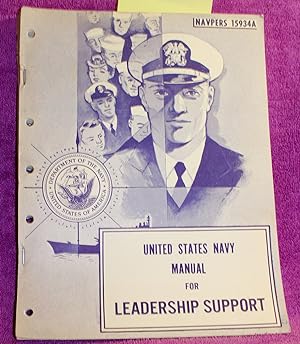 NAVPERS 15934A United States Navy Manual for Leadership Support