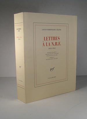 Seller image for Lettres  la N.R.F. 1931-1961 for sale by Librairie Bonheur d'occasion (LILA / ILAB)