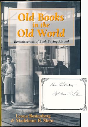 Old Books in the Old World: Reminiscences of Book Buying Abroad