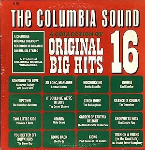 Bild des Verkufers fr The Columbia Sound / A Collection of 16 Original Big Hits (ROCK 'N ROLL LP) zum Verkauf von Cat's Curiosities