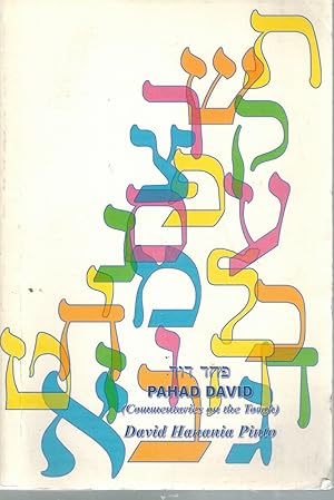 Seller image for PAHAD DAVID Commentaries on the Torah for sale by Books on the Boulevard