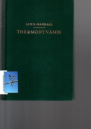 Immagine del venditore per Thermodynamik und die Freie Energie chemischer Substanzen. bersetzt und mit Zustzen und Anmerkungen versehen von Otto Redlich (Wien). venduto da Antiquariat Schrter -Uta-Janine Strmer