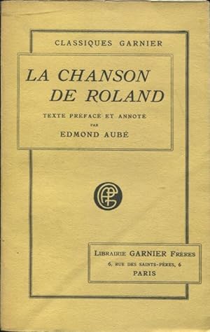 Seller image for La Chanson de Roland for sale by PRISCA