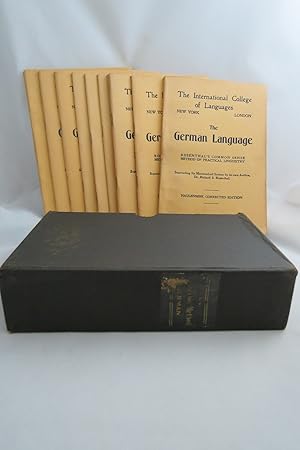 THE GERMAN LANGUAGE Rosenthal's COMMON SENSE METHOD of PRACTICAL LINGUISTRY Complete in 10 Parts
