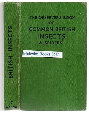 Imagen del vendedor de The Observer's Book of Common British Insects and Spiders. a la venta por Malcolm Books