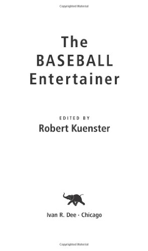 Seller image for The Baseball Entertainer [Soft Cover ] for sale by booksXpress