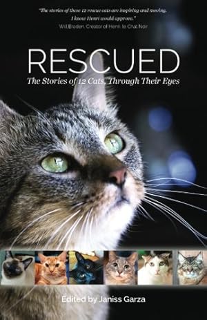 Seller image for Rescued: The Stories of 12 Cats, Through Their Eyes [Soft Cover ] for sale by booksXpress