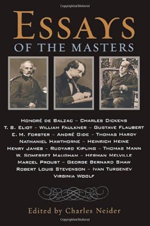 Seller image for Essays of the Masters [Paperback ] for sale by booksXpress