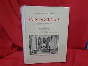 Imagen del vendedor de Saint-Gervais histoire de la paroisse d'aprs de nombreux documents indits. a la venta por alphabets