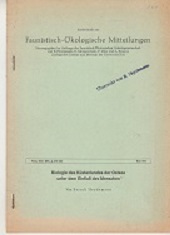 Seller image for Faunistisch-kologische Mitteilungen for sale by Buchversand Joachim Neumann