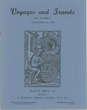 Voyages and Travels. Vol. VII Part 5 Catalogue No. 1004