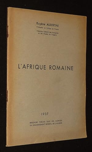 Seller image for L'Afrique romaine for sale by Abraxas-libris