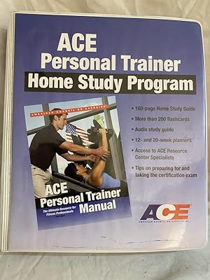 Seller image for ACE PERSONAL TRAINER HOME STUDY PROGRAM for sale by The Yard Sale Store