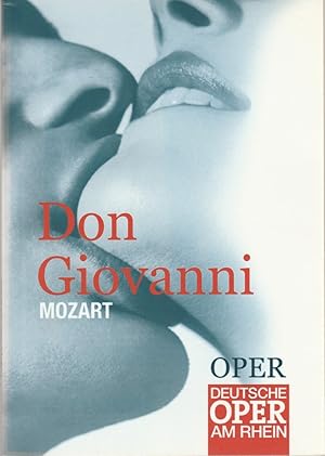 Image du vendeur pour Programmheft Wolfgang Amadeus Mozart DON GIOVANNI Premiere 23. September 2004 Opernhaus Dsseldorf mis en vente par Programmhefte24 Schauspiel und Musiktheater der letzten 150 Jahre