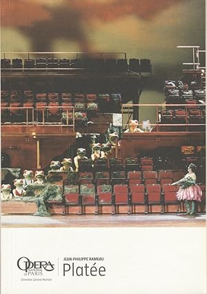 Bild des Verkufers fr Programmheft Jean-Philippe Rameau PLATEE zum Verkauf von Programmhefte24 Schauspiel und Musiktheater der letzten 150 Jahre