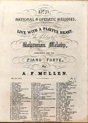 Live with a playful heart, adapted for the piano forte (No. 71, national & operatic melodies)