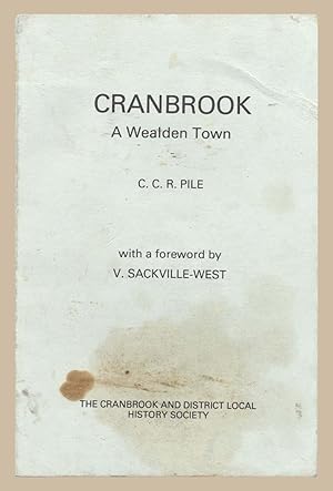 Imagen del vendedor de Cranbrook A Wealden Town a la venta por Martin Harrison