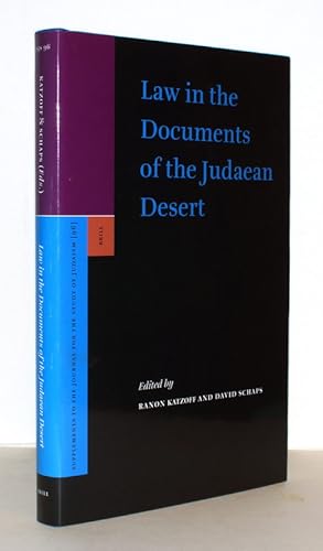 Imagen del vendedor de Law in the Documents of the Judaean Desert. a la venta por Antiquariat Stefan Wulf