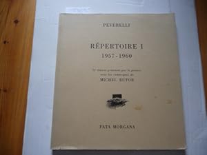 Seller image for Peverelli - Rpertoire I 1957-1960 12 thmes prsents par le peintre avec les ramrques de Michel Butor for sale by Gebrauchtbcherlogistik  H.J. Lauterbach