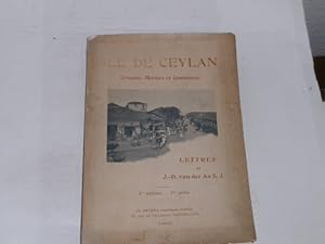 Bild des Verkufers fr Ile de Ceylan. Croquis, Moeurs & Coutumes. Lettres d un missionaire zum Verkauf von Der-Philo-soph