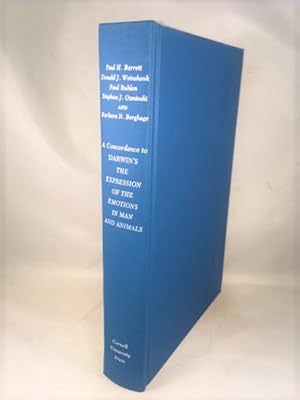 Image du vendeur pour A Concordance to Darwin's the Expression of the Emotions in Man and Animals mis en vente par Great Expectations Rare Books