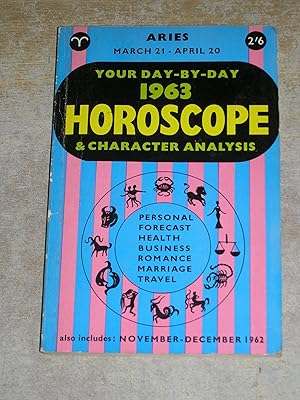 Your 1963 Day By Day Horoscope & Character Analysis - Aries March 21 - April 20