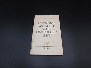 Imagen del vendedor de Lebendige Weisheit alter und neuer Zeit gesammelt von Broder Christiansen. Universal-Bibl., Nr. 7851/52 a la venta por Antiquariat Bookfarm