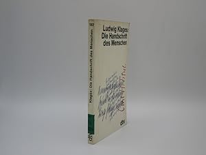 Die Handschrift des Menschen.Einführung in die Psychologie der Handschrift.Graphologie ,Hrsg.v. R...