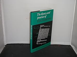Seller image for The Theory and Practice of Text-editing for sale by Provan Books