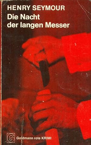 Seller image for Die Nacht der langen Messer. Kriminalroman. for sale by Online-Buchversand  Die Eule