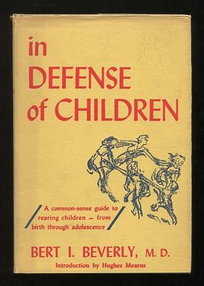 Imagen del vendedor de In Defense of Children a la venta por ReadInk, ABAA/IOBA