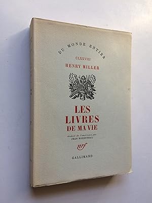 Image du vendeur pour Les Livres de ma Vie [ Exemplaire du Tirage de Tte ] mis en vente par Pascal Coudert