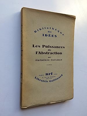 Les Puissances de l' Abstraction