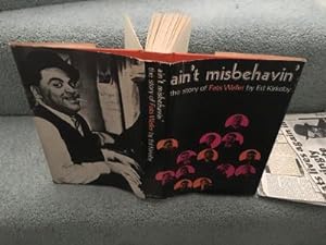 Seller image for Ain't Misbehavin' the story of Fats Waller for sale by SAVERY BOOKS