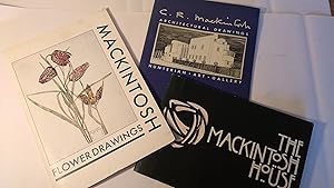Three catalogues on Mackintosh: Flower Drawings, The Mackintosh House, Architectural Drawings