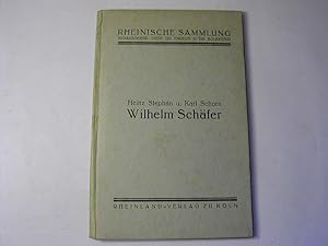 Seller image for Wilhelm Schfer / Rheinische Sammlung Nr. 1 for sale by Antiquariat Fuchseck