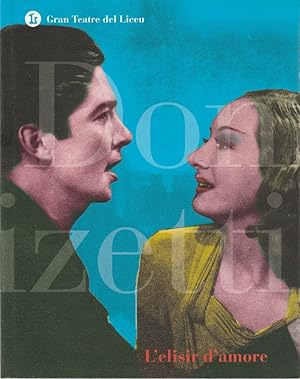 Imagen del vendedor de Programmheft Gaetano Donizetti L'ELISIR D'AMORE Temporada 2004 / 2005 a la venta por Programmhefte24 Schauspiel und Musiktheater der letzten 150 Jahre