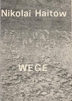 Seller image for Programmheft Nikolai Haitow WEGE 89. Spielzeit for sale by Programmhefte24 Schauspiel und Musiktheater der letzten 150 Jahre