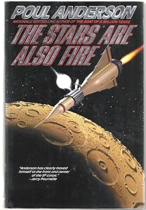 Bild des Verkufers fr The Stars are also Fire by Poul Anderson (First Edition) Signed zum Verkauf von Heartwood Books and Art