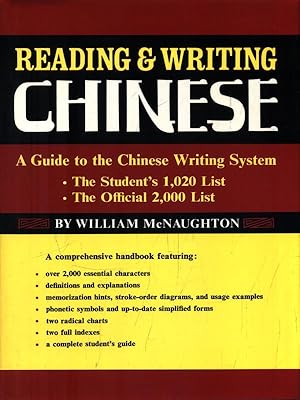 Bild des Verkufers fr Reading & writing chinese zum Verkauf von Librodifaccia