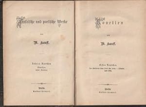 Bild des Verkufers fr Prosaische und poetische Werke. Zehntes bis zwlftes Bndchen. Novellen 1 und 2. Der Mann im Mond und Controverspredigt ber H. Clauren und den Mann im Mond. zum Verkauf von Versandantiquariat Dr. Uwe Hanisch