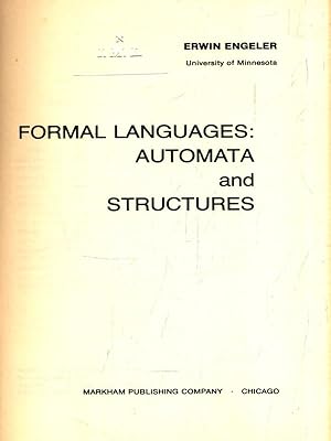 Seller image for Formal Languages for sale by Librodifaccia