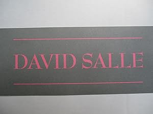 Seller image for David Salle Two New Suites of Prints Castelli Graphics 1986 Exhibition invite postcard for sale by ANARTIST