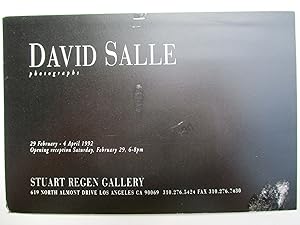 Seller image for David Salle Photographs Stuart Regen Gallery 1992 Exhibition invite postcard for sale by ANARTIST