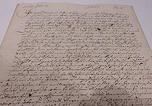 Dokument des Groß Hans von Dalheim (heute: Heckendalheim), der von Friedrich von Eltz das sogenan...
