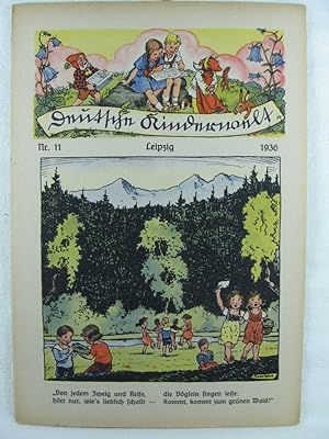 Deutsche Kinderwelt. Jahrgang 1936, Heft Nr. 11.