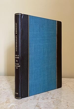 Imagen del vendedor de FitzGerald's Rubiyt Centennial Edition | + Memo Slip from Professor Carl J. Weber a la venta por Little Stour Books PBFA Member